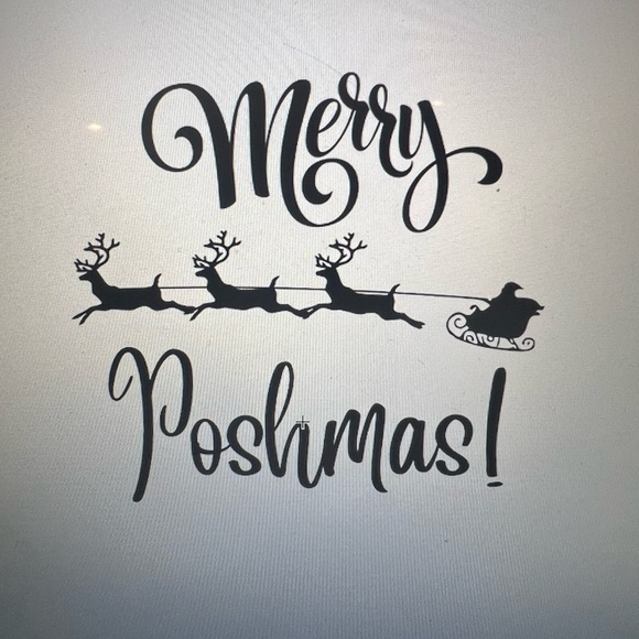 🌲ONLY 2 SETS LEFT🌲50 MERRY POSHMAS! 🦌 STICKERS with color! - Picture 2 of 2